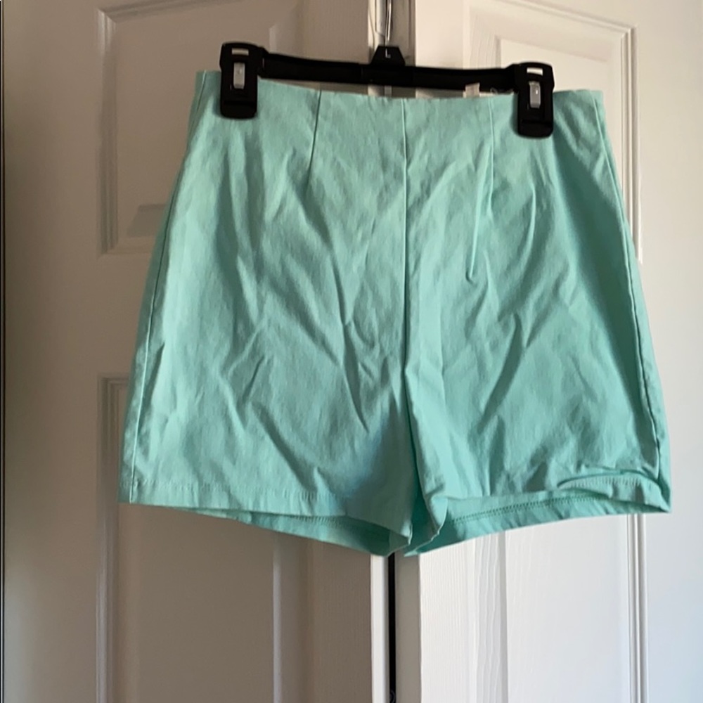 High waisted shorts